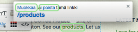 Remove a link